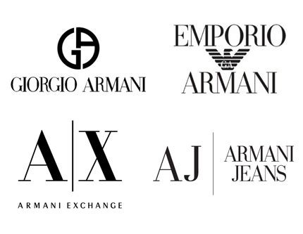 marca armani|armani clothing brands.